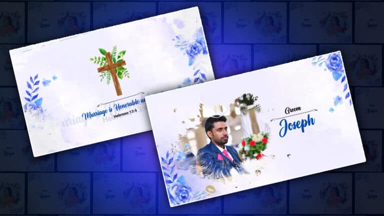 Christian Wedding Invitation